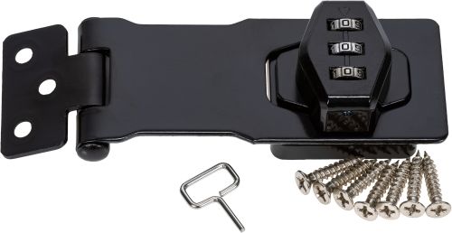 KINNITUSHAAK LUKUGA  120X40MM MUST